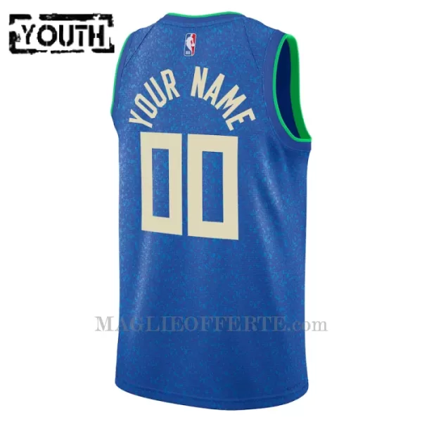 Milwaukee Bucks Canotta City Edition Swingman 2023/24 Bambino