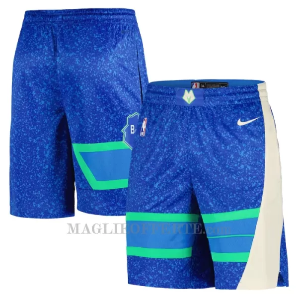 Milwaukee Bucks Pantaloncini da Basket City Edition Swingman