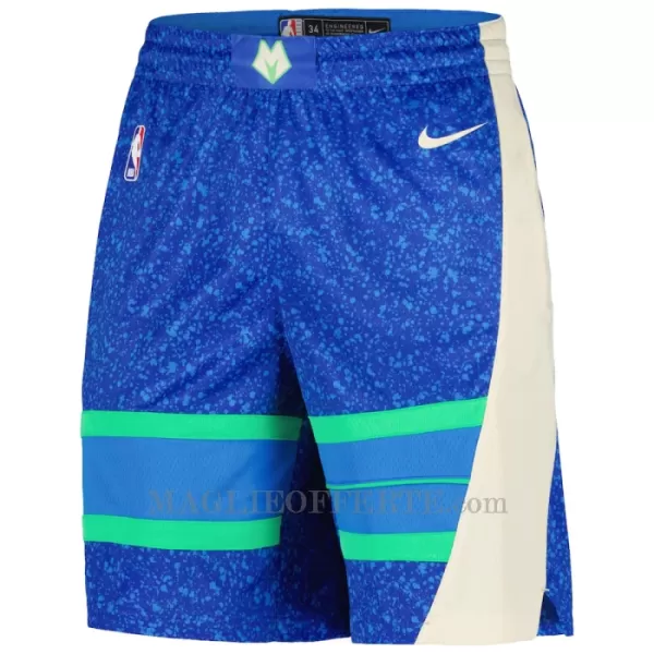 Milwaukee Bucks Pantaloncini da Basket City Edition Swingman