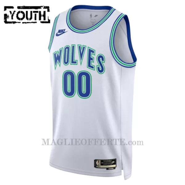 Minnesota Timberwolves Canotta Hardwood Classic Edition Swingman 2023/24 Bambino