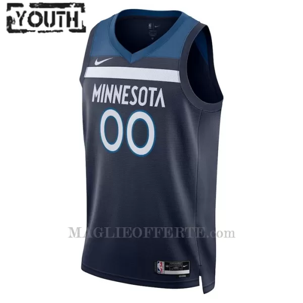 Minnesota Timberwolves Canotta Icon Edition Swingman 2023/24 Bambino