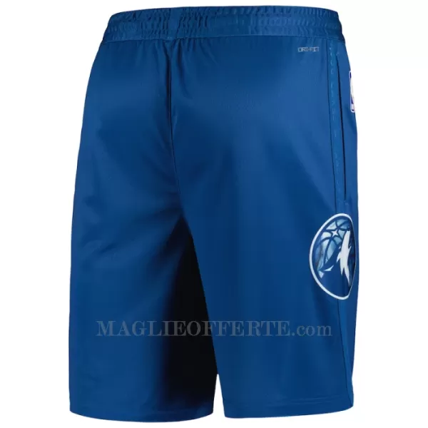 Minnesota Timberwolves Pantaloncini da Basket City Edition Swingman Blu