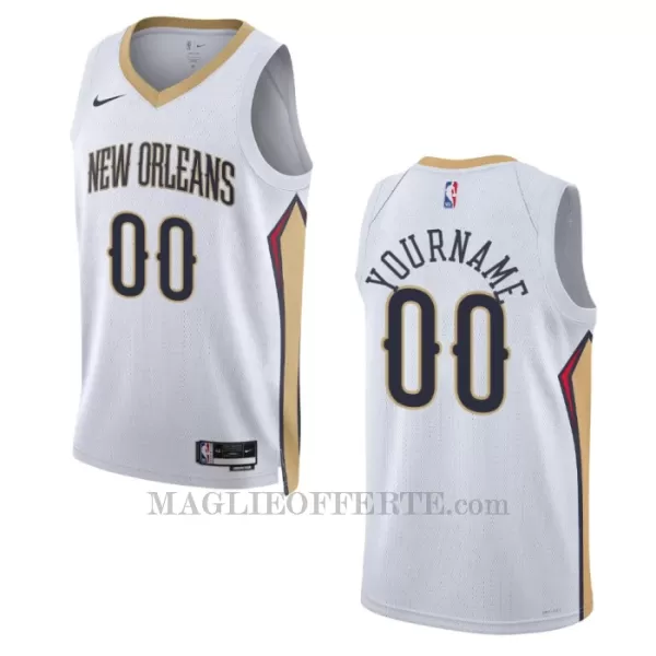 New Orleans Pelicans Canotta Association Edition Swingman 2023/24 Bianco