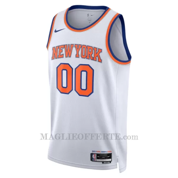 New York Knicks Canotta Association Edition Swingman 2023/24 Bianco