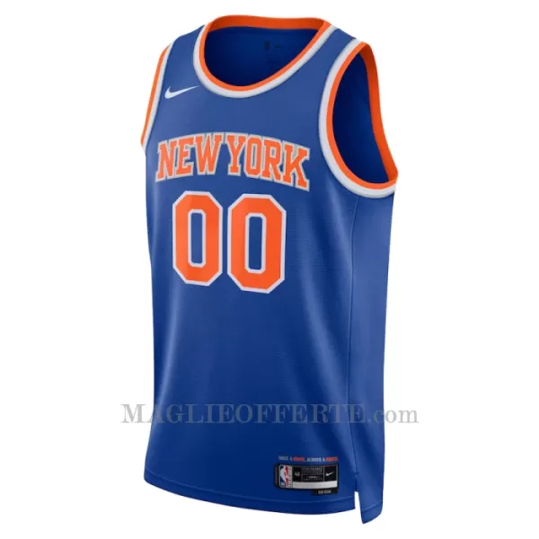 New York Knicks Canotta Icon Edition Swingman 2023/24 Blu