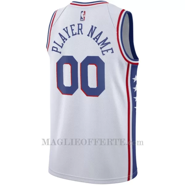 Philadelphia 76ers Canotta Association Edition Swingman 2023/24 Bianco