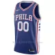 Philadelphia 76ers Canotta Icon Edition Swingman 2023/24 Blu