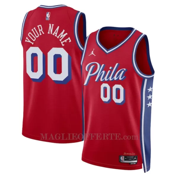 Philadelphia 76ers Canotta Statement Edition Swingman 2023/24 Rosso