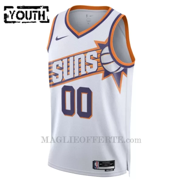 Phoenix Suns Canotta Association Edition Swingman 2023/24 Bambino Bianco