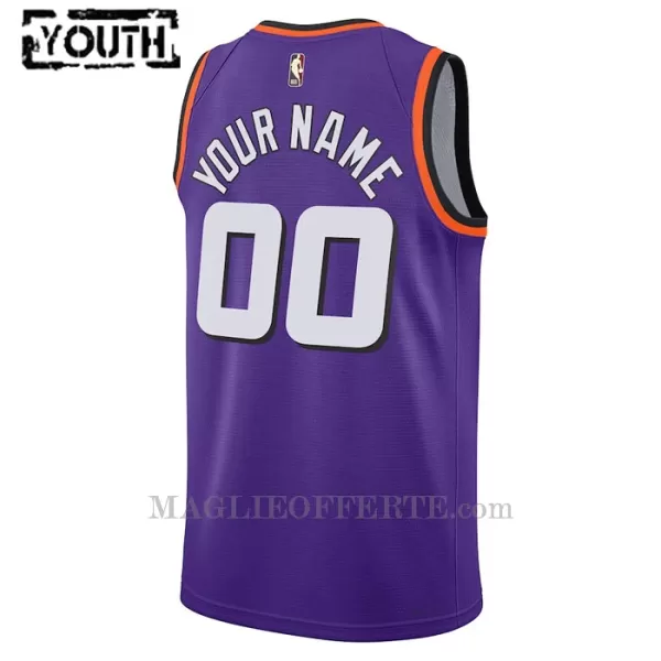 Phoenix Suns Canotta Classic Edition Swingman Bambino Viola