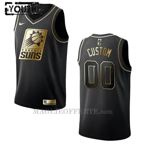 Phoenix Suns Canotta Golden Edition Swingman Bambino Nero