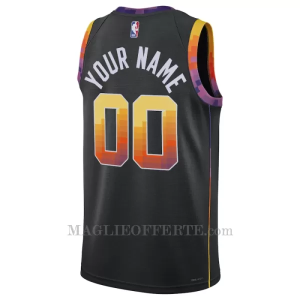 Phoenix Suns Canotta Statement Edition Swingman 2023/24 Nero