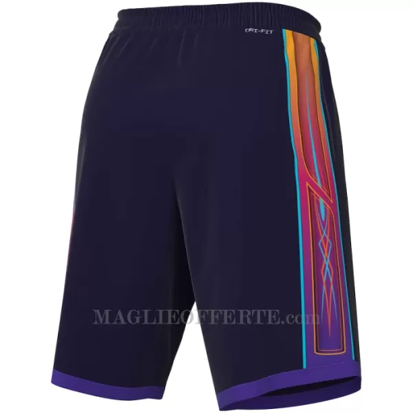 Phoenix Suns Pantaloncini da Basket City Edition Swingman Viola