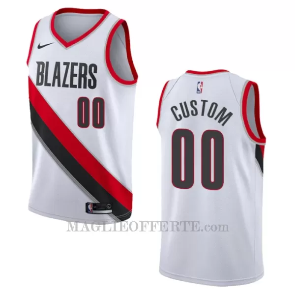 Portland Trail Blazers Canotta Association Edition Swingman 2023/24 Bianco