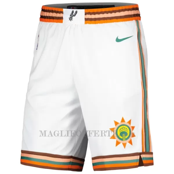 San Antonio Spurs Pantaloncini da Basket City Edition Swingman