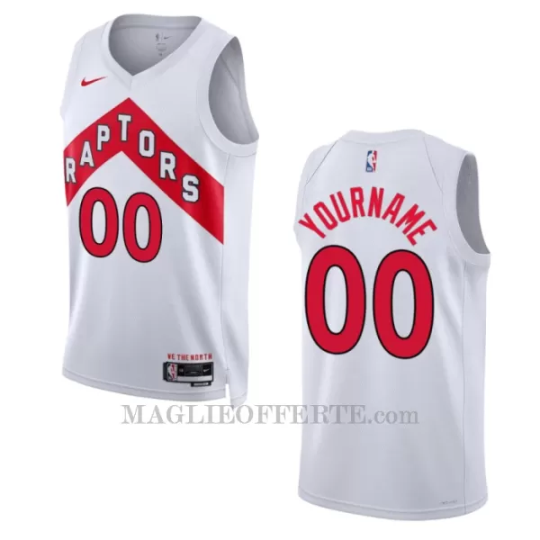 Toronto Raptors Canotta Association Edition Swingman 2023/24 Rosso