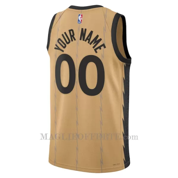 Toronto Raptors Canotta City Edition Swingman 2023/24 Oro