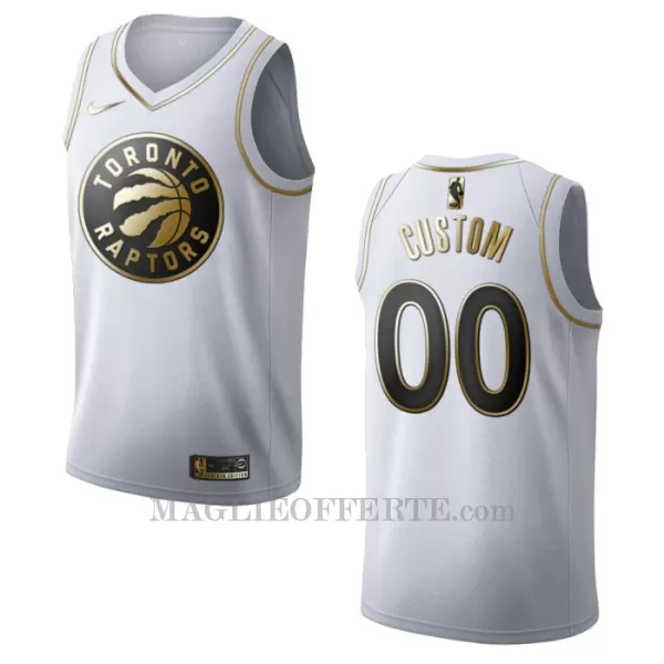 Toronto Raptors Canotta Golden Edition Swingman Bianco