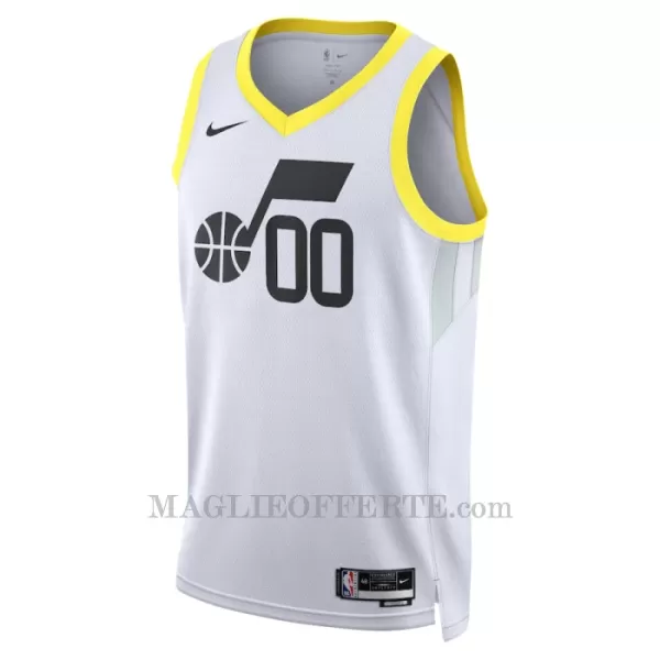 Utah Jazz Canotta Association Edition Swingman 2023/24 Bianco