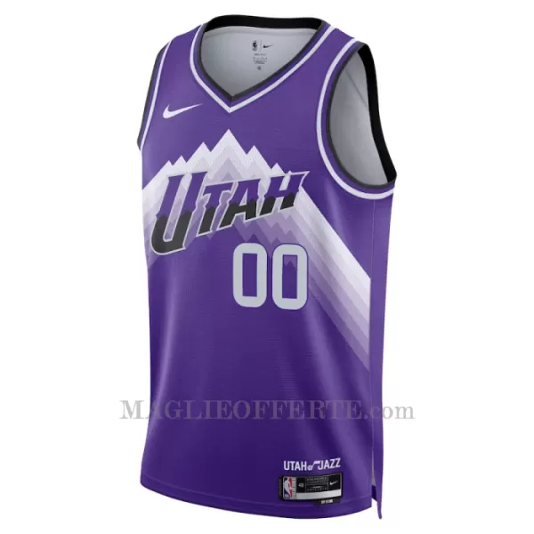 Utah Jazz Canotta City Edition Swingman 2023/24 Viola