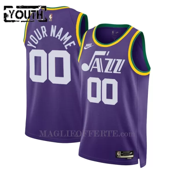 Utah Jazz Canotta Hardwood Classic Edition Swingman 2023/24 Bambino