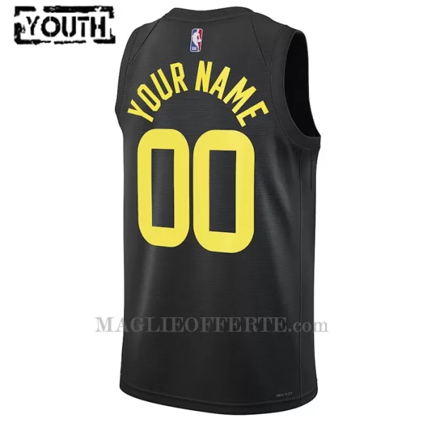 Utah Jazz Canotta Statement Edition Swingman 2023/24 Bambino Nero