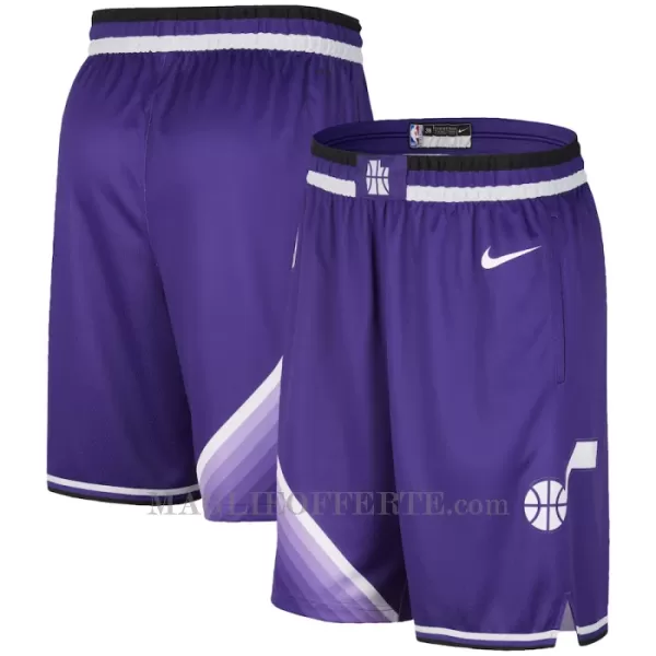 Utah Jazz Pantaloncini da Basket City Edition Swingman