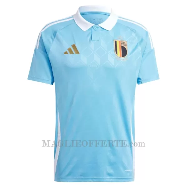 Maglia Belgio Gara Away Euro 2024