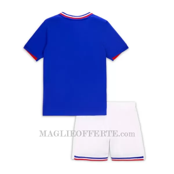 Maglia Francia Bambino Gara Home Euro 2024