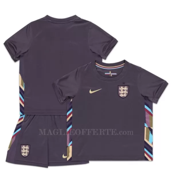 Maglia Inghilterra Bambino Gara Away Euro 2024