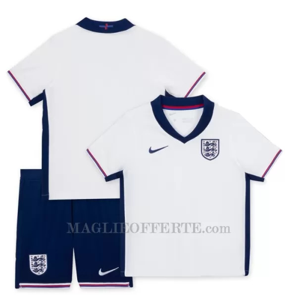 Maglia Inghilterra Bambino Gara Home Euro 2024