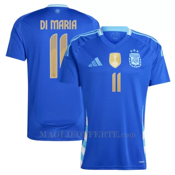 Maglia Argentina Ángel Di María 11 Gara Away 2024