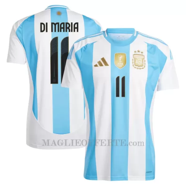 Maglia Argentina Ángel Di María 11 Gara Home 2024