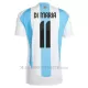 Maglia Argentina Ángel Di María 11 Gara Home 2024