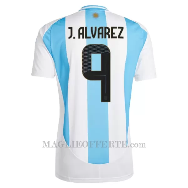 Maglia Argentina Julián Álvarez 9 Gara Home 2024