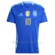 Maglia Argentina Lionel Messi 10 Bambino Gara Away 2024