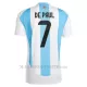 Maglia Argentina Rodrigo de Paul 7 Gara Home 2024