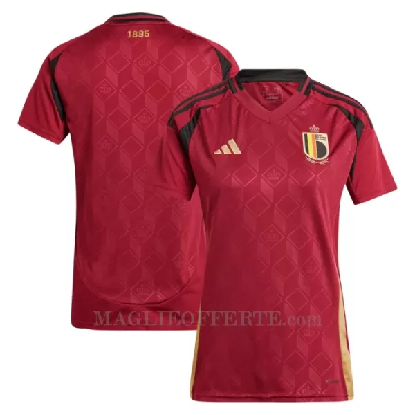 Maglia Belgio Donna Gara Home Euro 2024