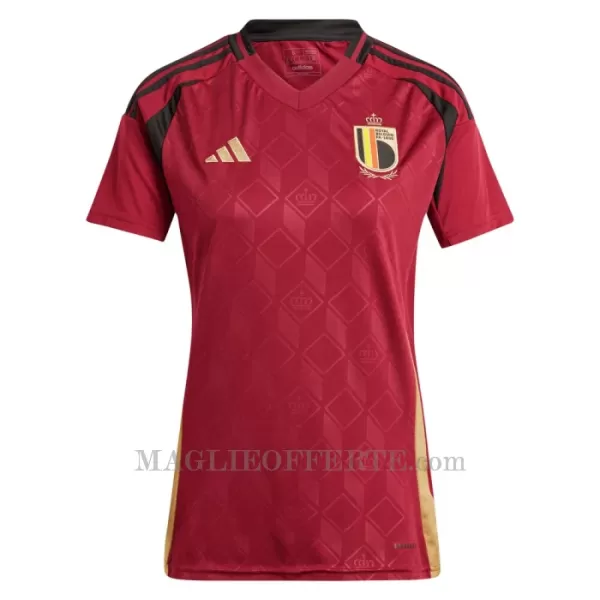 Maglia Belgio Donna Gara Home Euro 2024