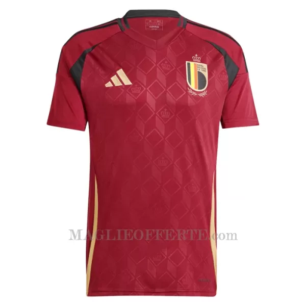 Maglia Belgio Gara Home Euro 2024