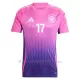 Maglia Germania Florian Wirtz 17 Bambino Gara Away Euro 2024