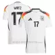 Maglia Germania Florian Wirtz 17 Gara Home Euro 2024