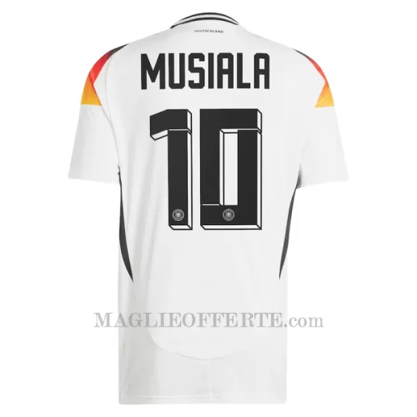 Maglia Germania Jamal Musiala 10 Gara Home Euro 2024