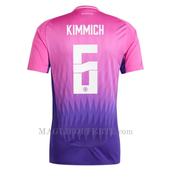 Maglia Germania Joshua Kimmich 6 Bambino Gara Away Euro 2024