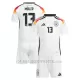 Maglia Germania Thomas Müller 13 Bambino Gara Home Euro 2024