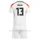 Maglia Germania Thomas Müller 13 Bambino Gara Home Euro 2024