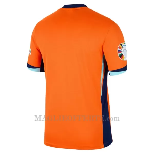 Maglia Paesi Bassi Bambino Gara Home Euro 2024