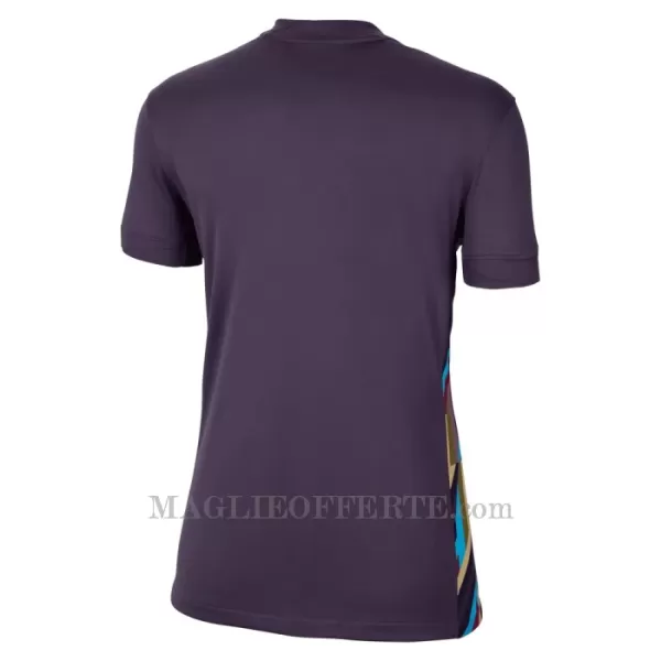 Maglia Inghilterra Donna Gara Away Euro 2024