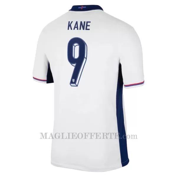 Maglia Inghilterra Harry Kane 9 Gara Home Euro 2024