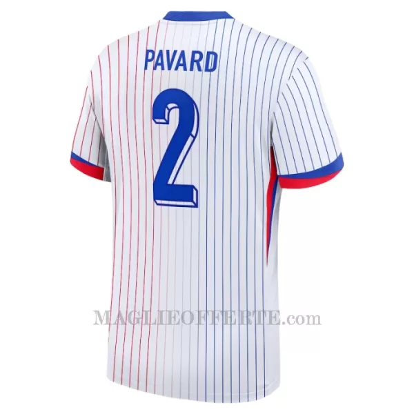 Maglia Francia Benjamin Pavard 2 Gara Away Euro 2024